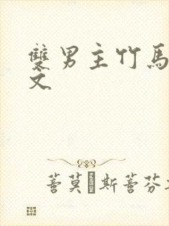 双男主竹马生子文