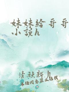 妹妹给哥哥下药小说h