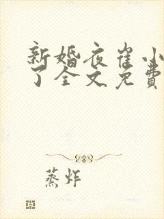 新婚夜崔小姐悟了全文免费阅读