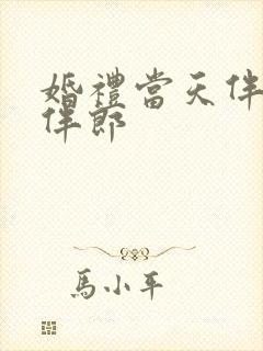 婚礼当天伴娘被伴郎