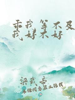 乖我等不及了给我好不好