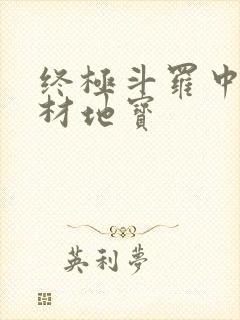 终极斗罗中的天材地宝