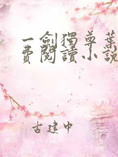 一剑独尊叶玄免费阅读小说