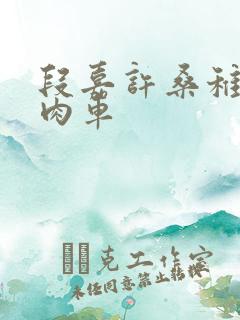 段嘉许桑稚浴室肉车