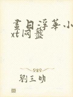 昼日浮华小说txt网盘