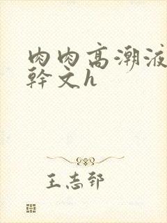 肉肉高潮液体高干文h