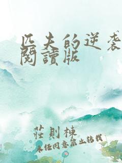 匹夫的逆袭小说阅读版