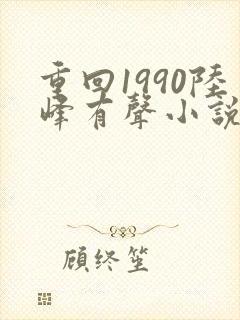 重回1990陆峰有声小说