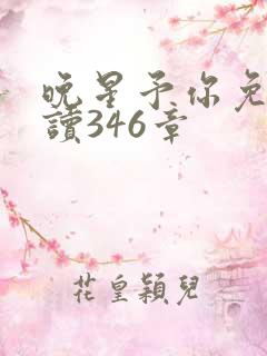 晚星予你免费阅读346章