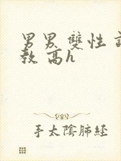 男男 双性 调教 高h