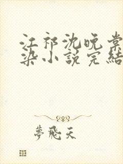 江祁沈晚棠程夏染小说完结