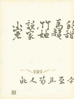 小说,竹马的小冤家她超甜