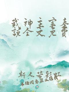 武神主宰秦尘小说全文免费
