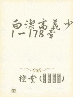 白洁高义少妇第1一178章