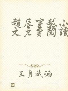 赵辰穿越小说全文免费阅读