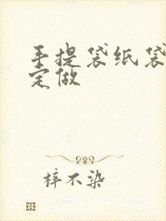 手提袋纸袋印刷定做