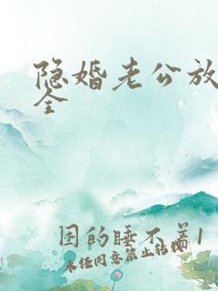 隐婚老公放肆宠全