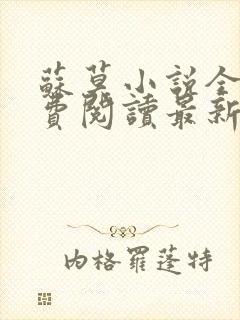 苏莫小说全文免费阅读最新章节