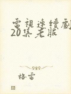 电视连续剧陈真20集老版