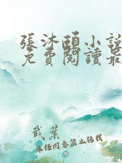 张沐颐小说全文免费阅读最新章节