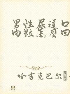 男性尿道口长小肉粒怎么回事