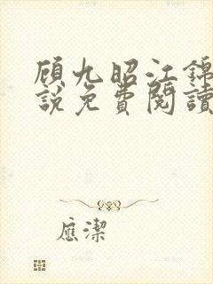 顾九昭江锦禾小说免费阅读最新章节