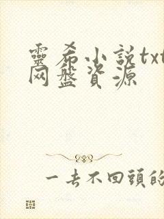 灵希小说txt网盘资源