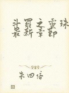 斗罗之灵珠神剑最新章节