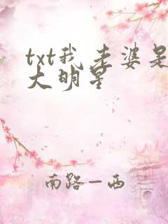 txt我老婆是大明星