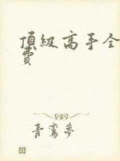 顶级高手全文免费