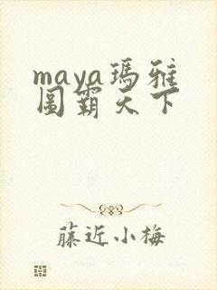 maya玛雅 图霸天下