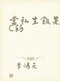 当私生饭是要挨C的