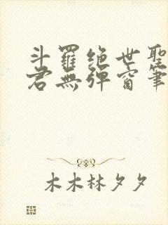 斗罗绝世圣邪帝君无弹窗笔趣阁