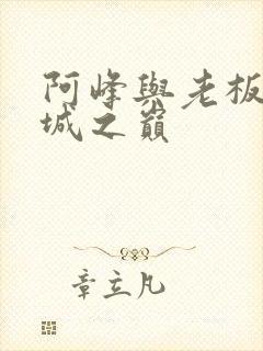 阿峰与老板娘倾城之巅