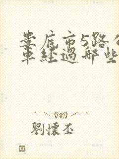 娄底市5路公交车经过哪些地方