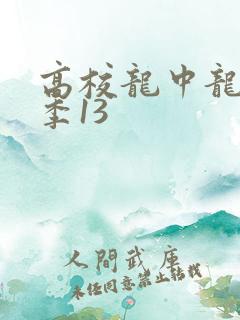 高校龙中龙第二季13