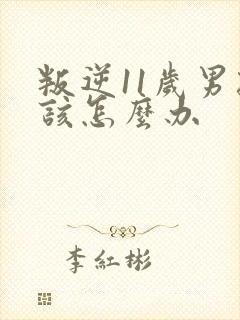 叛逆11岁男孩该怎么办