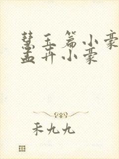 慧玉篇小豪续上孟卉小豪