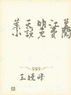 叶天明江暮婉的小说免费阅读全文