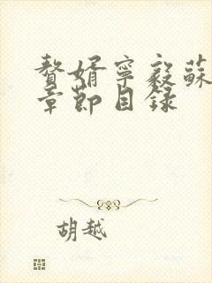 赘婿宁毅苏檀儿章节目录