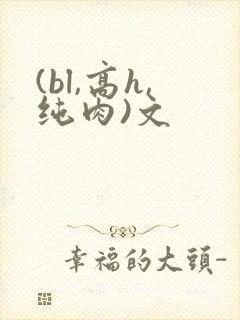 (bl,高h,纯肉)文