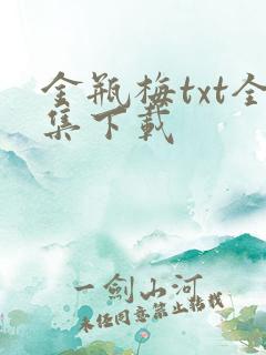 金瓶梅txt全集下载