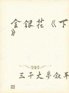 金银花《下厨房》