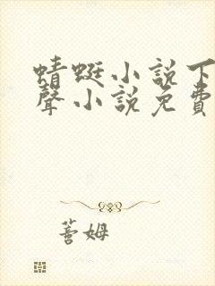 蜻蜓小说下载有声小说免费听