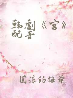 韩剧《宫》国语配音