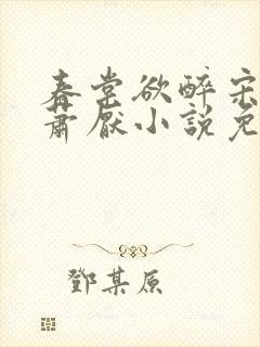 春棠欲醉宋棠宁萧厌小说免费阅读