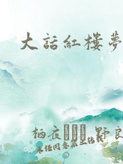 大话红楼梦