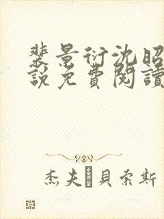 裴景衍沈昭音小说免费阅读最新章节