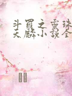 斗罗之灵珠神剑天麟小说全集完整版txt