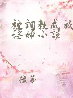 被调教成放荡小淫妇小说